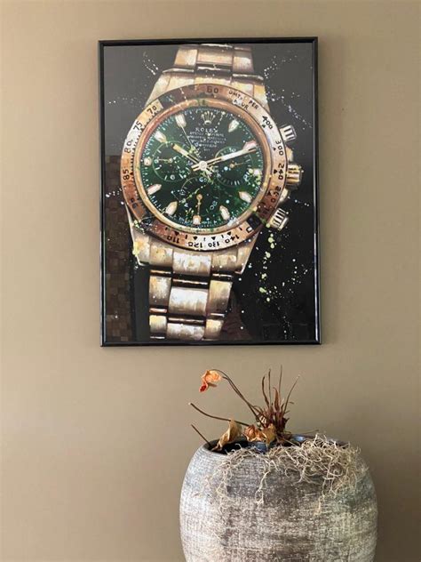 rolex painting|rolex art deco.